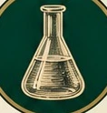 科學研究主題的玻璃器皿插畫